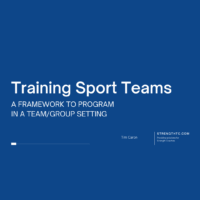 Pre Order Team Training Programming Book